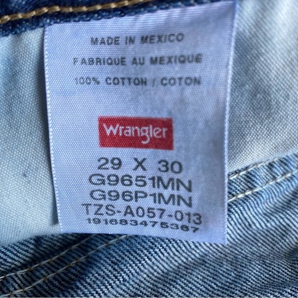 Wrangler Jean shorts size 29 western denim cow girl - Picture 2 of 7